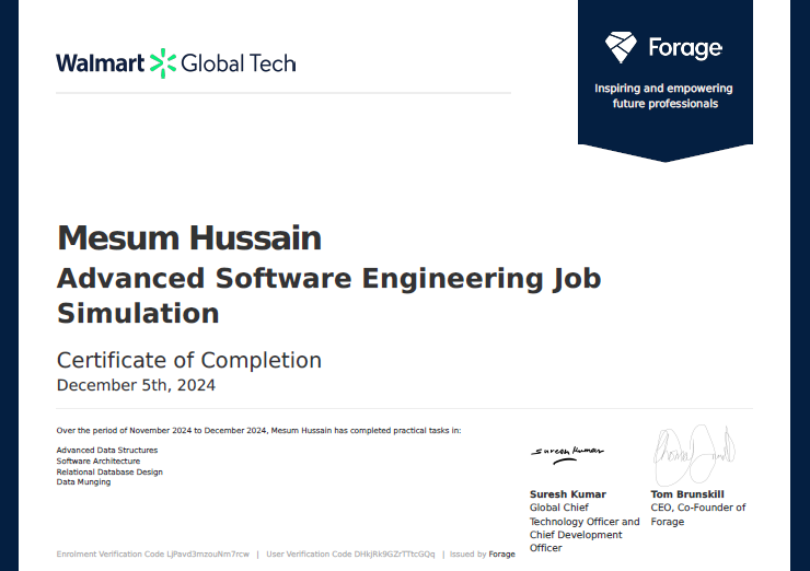 Advance Software Engineering